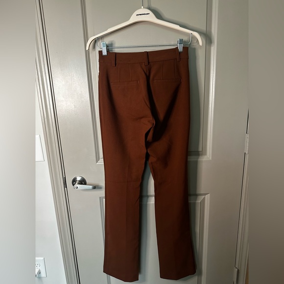EXPRESS Columnist Boot Cut Pant - Rust Sz 2 - Picture 4 of 4